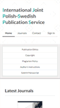 Mobile Screenshot of ijpsps.com